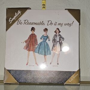 Canvas Art Simplicity Vintage
